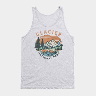 Glacier Wilderness Elegance Tank Top